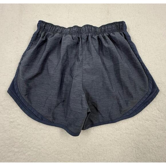 Nike Blue Elastic Waistband Nike Logo Athletic Style Shorts‎ Womens Medium - Picture 4 of 8